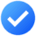 checked blue icon